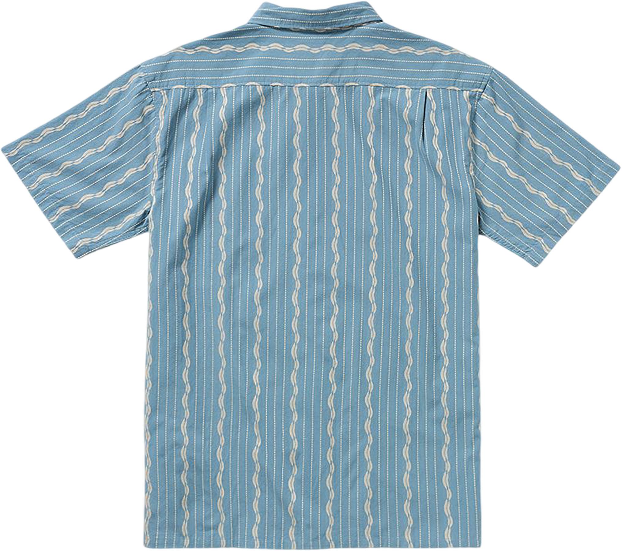 Product gallery image number 2 for product Chemise à manches courtes en jacquard Sundays - Homme