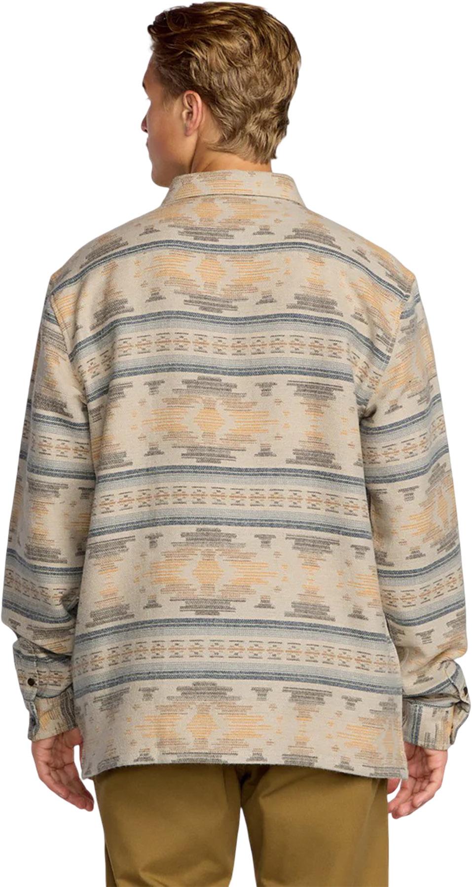 Product gallery image number 7 for product Offshore Jacquard Long Sleeve Flannel Shirt - Men's