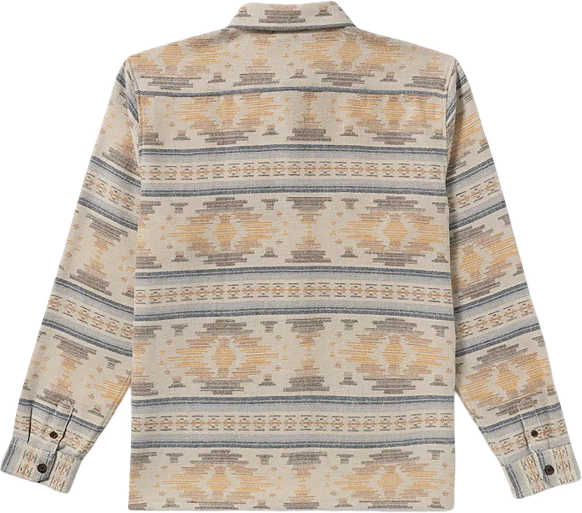 Product gallery image number 8 for product Offshore Jacquard Long Sleeve Flannel Shirt - Men's