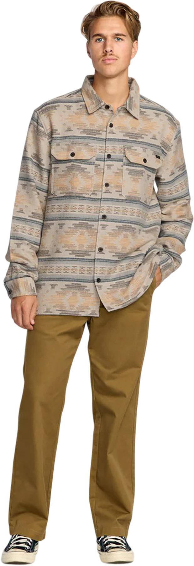 Product gallery image number 5 for product Offshore Jacquard Long Sleeve Flannel Shirt - Men's