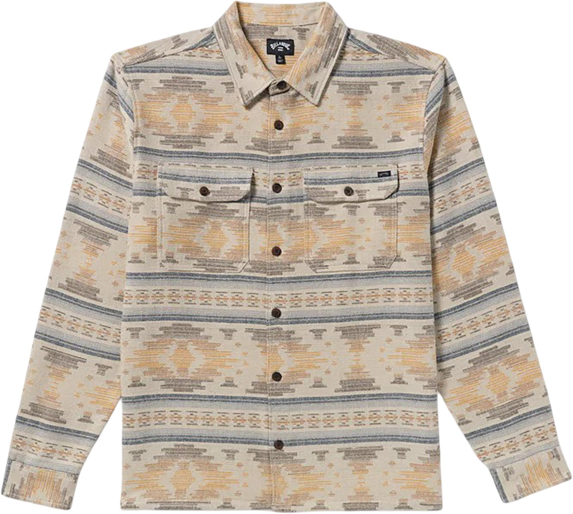 Product image for Offshore Jacquard Long Sleeve Flannel Shirt - Men's