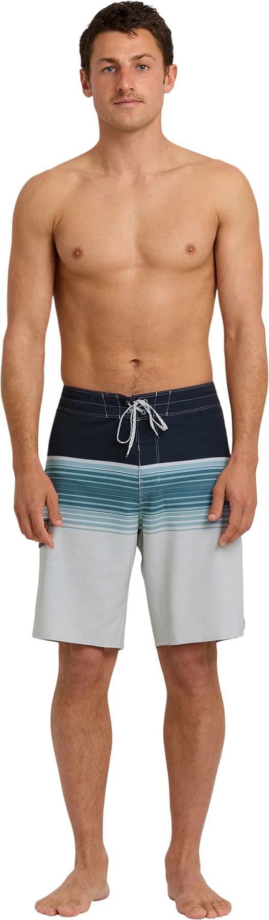 Product gallery image number 4 for product All Day Stripe Pro Performance Boardshorts 20" - Men's