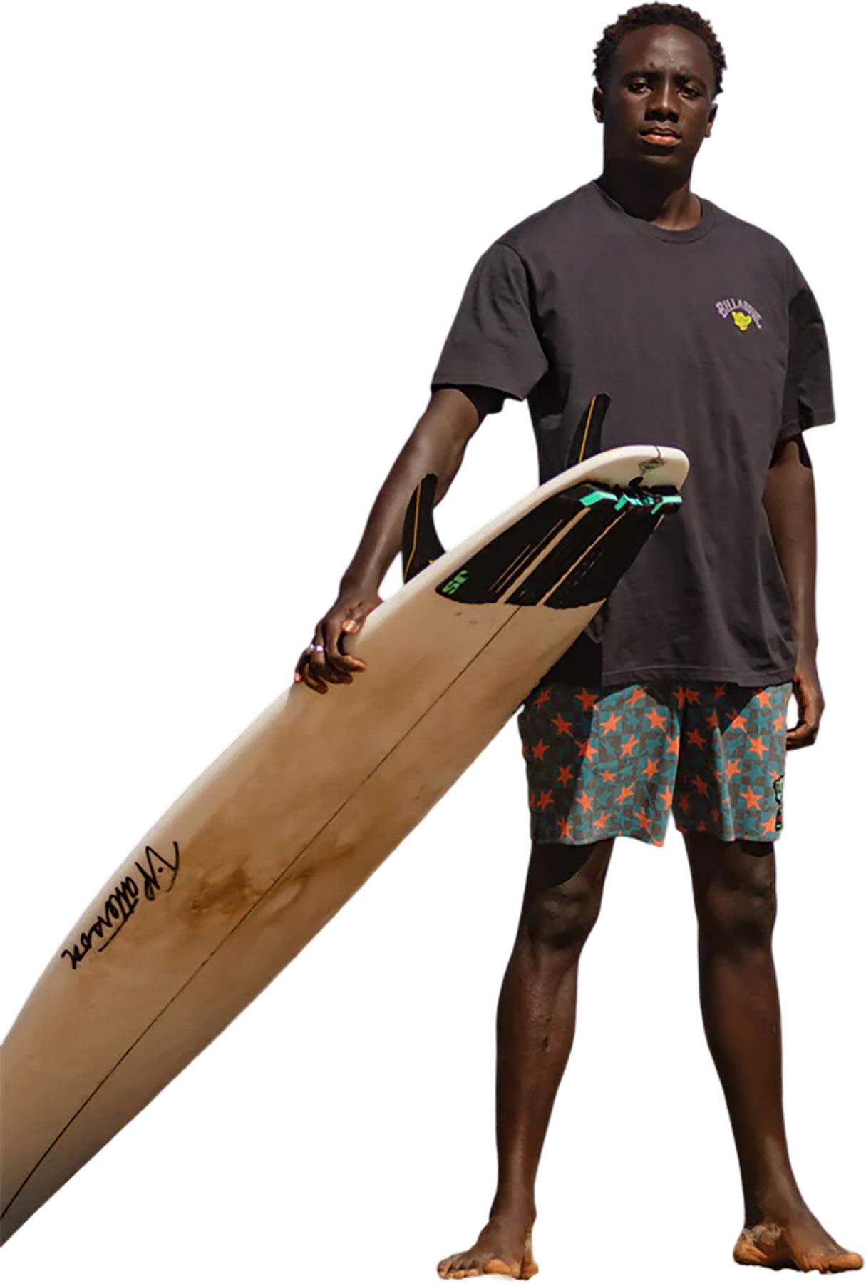 Product gallery image number 10 for product T-shirt à manches courtes de coupe régulière Surf Africa - Homme