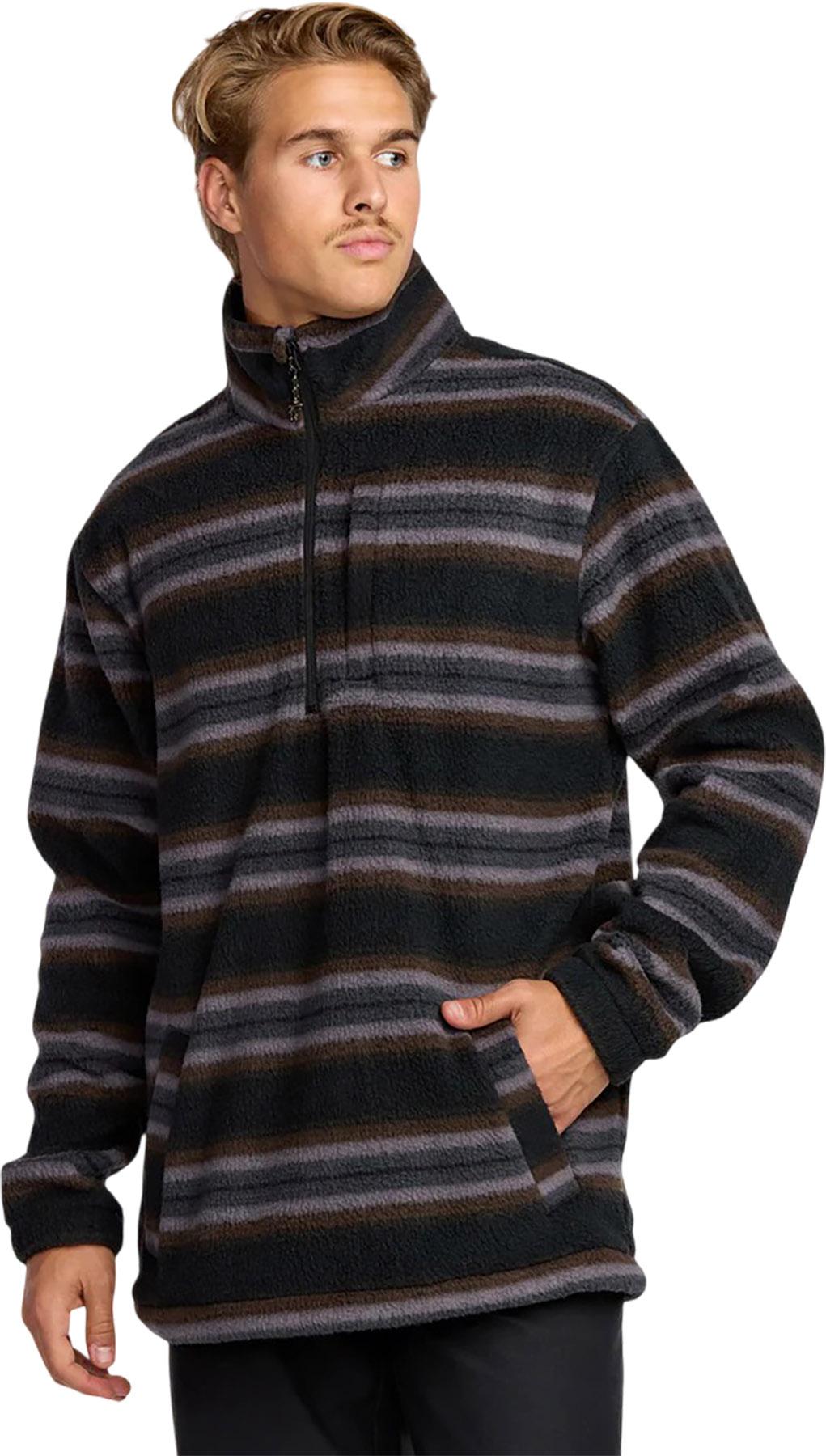 Product gallery image number 4 for product Boundary Half Zip Mock Neck Fleece Sweatshirt - Men's