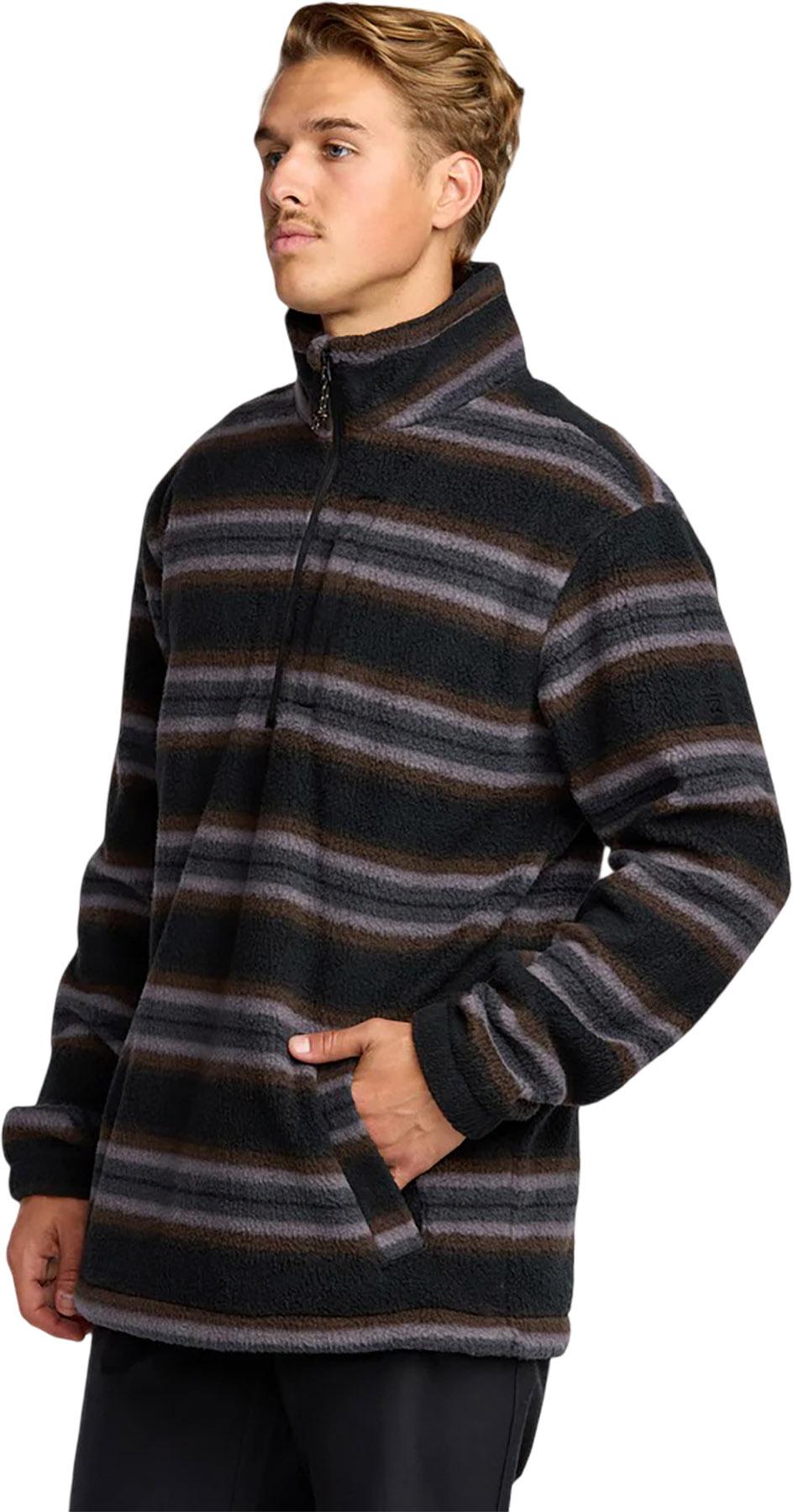 Product gallery image number 3 for product Boundary Half Zip Mock Neck Fleece Sweatshirt - Men's