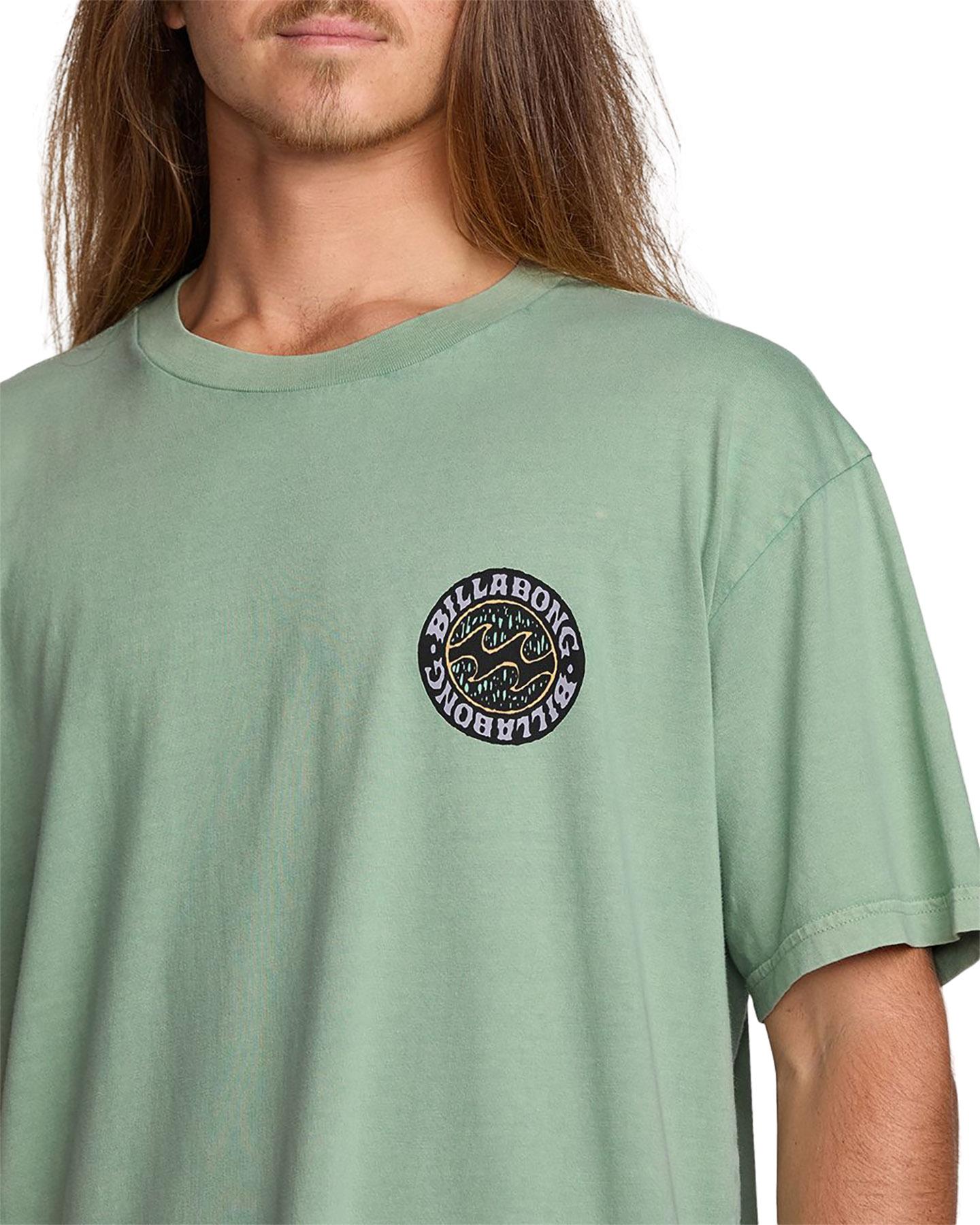 Product gallery image number 6 for product T-shirt à manches courtes de coupe régulière Decal Wave Wash - Homme