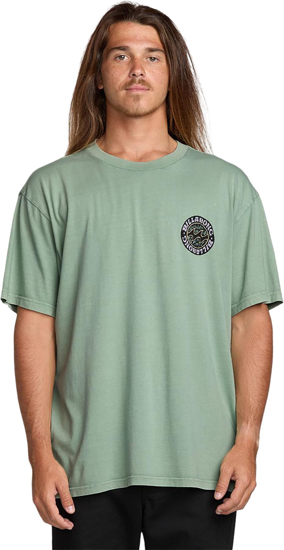 Product gallery image number 4 for product T-shirt à manches courtes de coupe régulière Decal Wave Wash - Homme