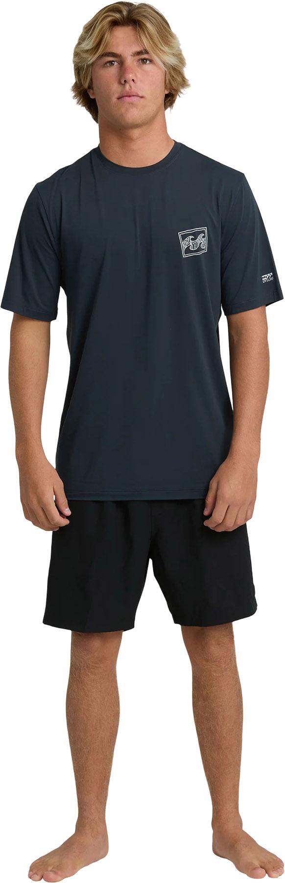 Product gallery image number 4 for product Crayon Wave Loose Fit Short Sleeve Surf T-Shirt - Men's