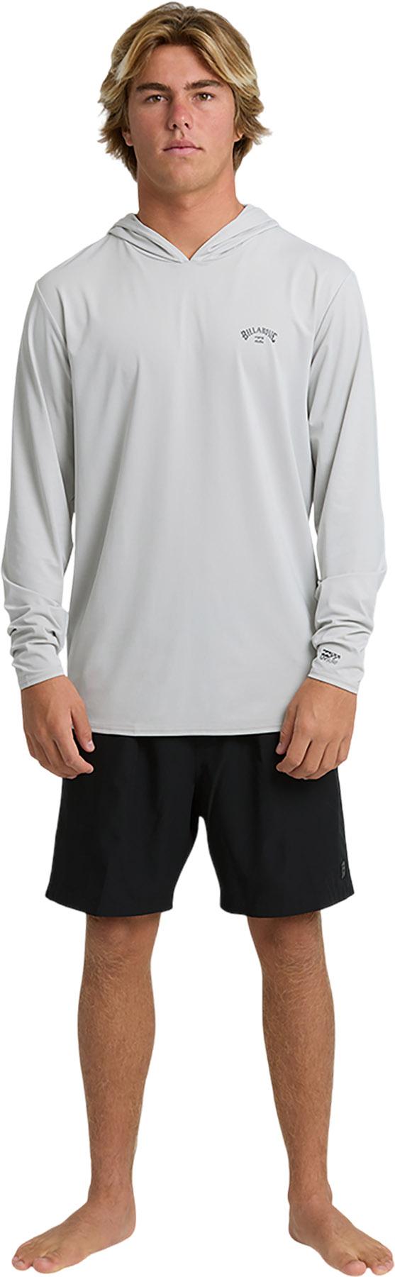 Product gallery image number 4 for product Arch Mesh Loose Fit Long Sleeves Hooded T-Shirt - Men's