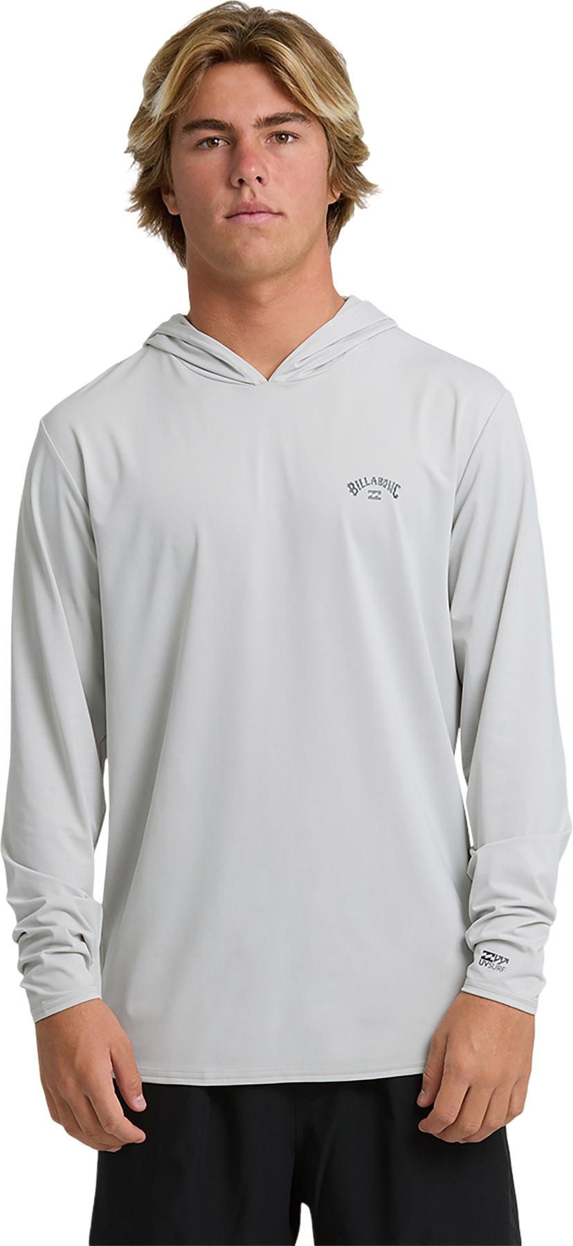 Product image for Arch Mesh Loose Fit Long Sleeves Hooded T-Shirt - Men's