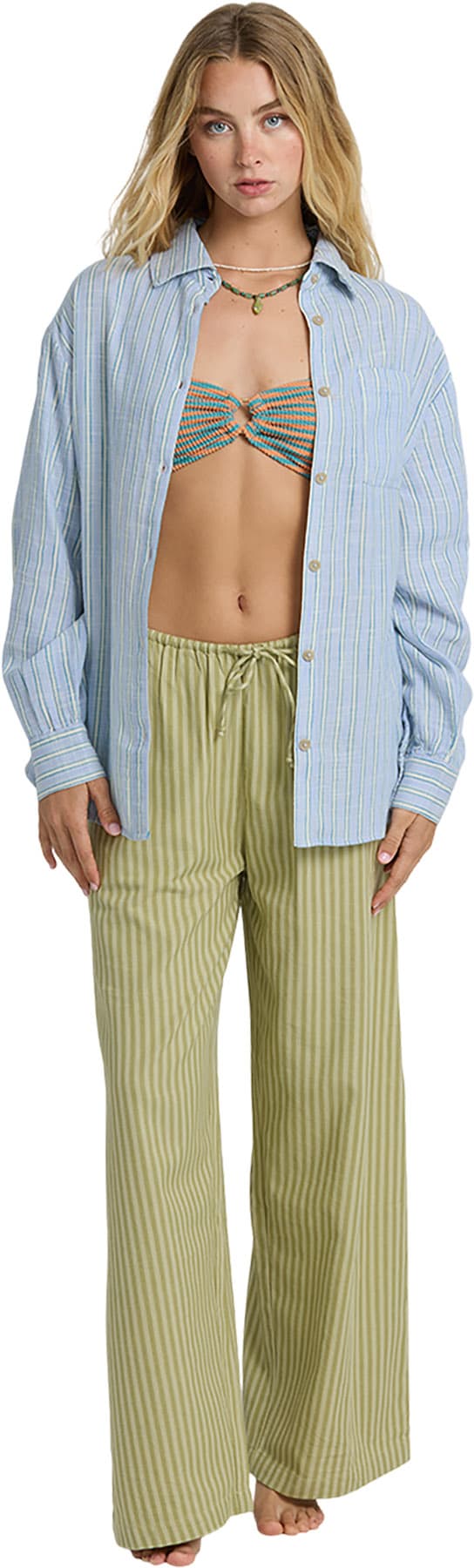 Product gallery image number 3 for product Wanderer Printed Long Sleeve Woven Shirt - Women's