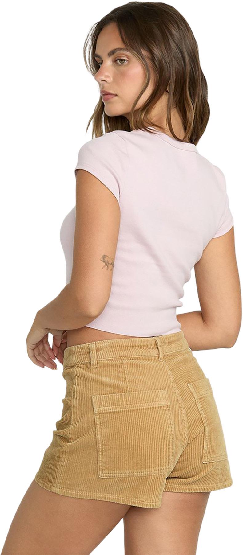 Product gallery image number 4 for product Short en velours côtelé Free Fall - Femme