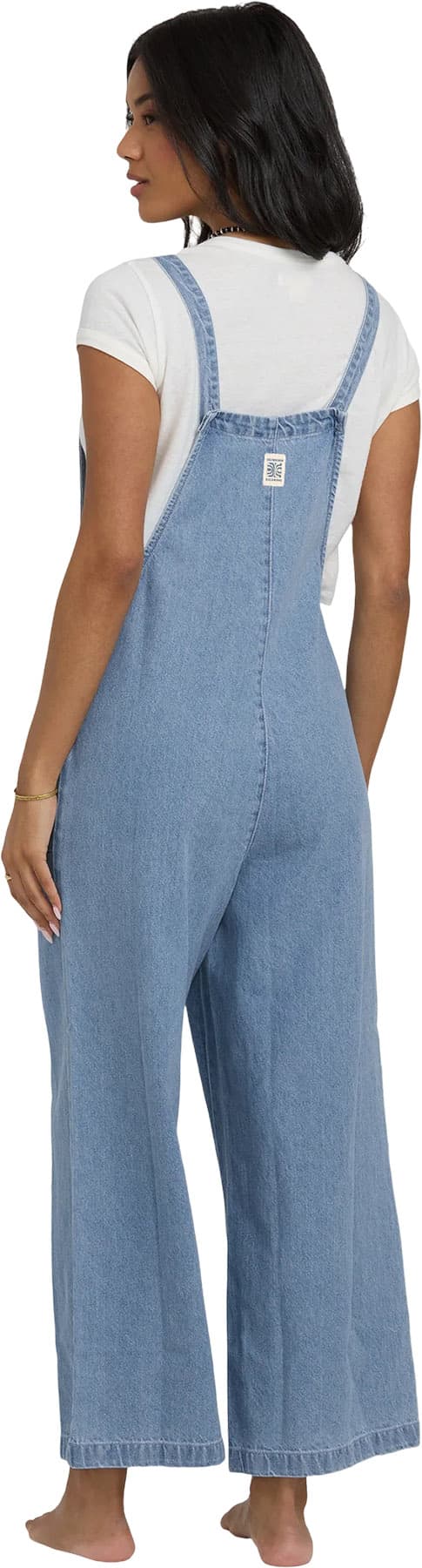 Product gallery image number 2 for product Salopette en denim Pacific Time - Femme