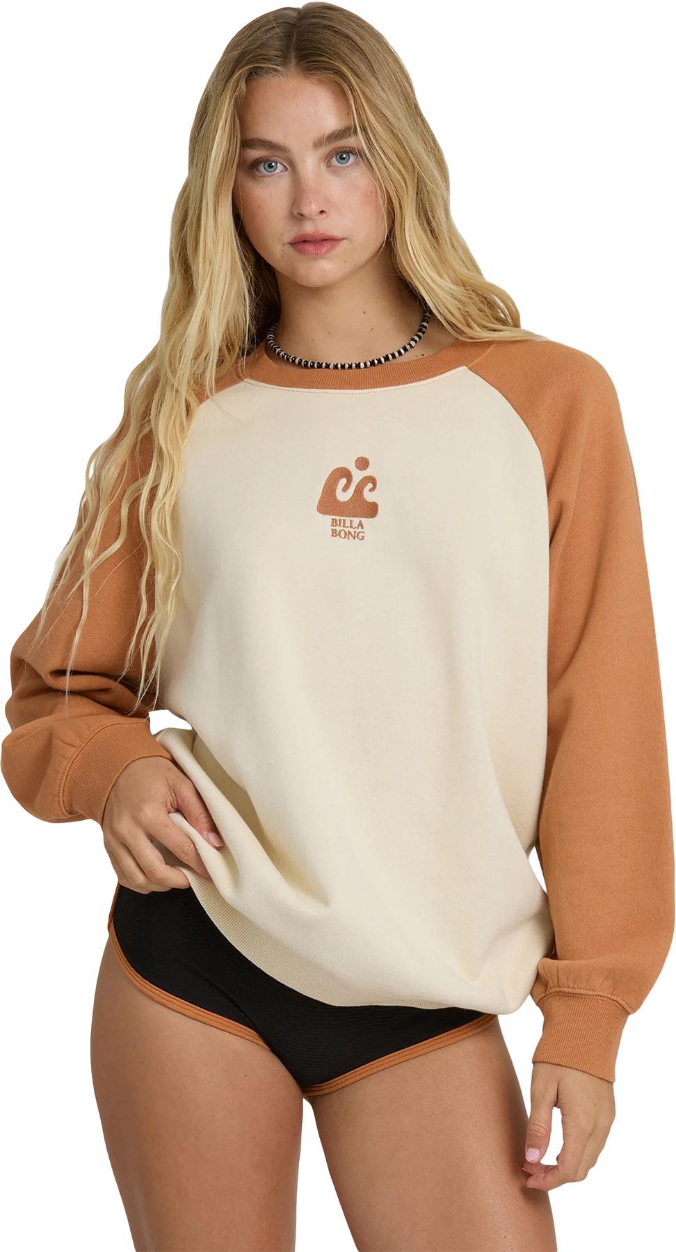 Image de produit pour Chandail en molleton à col rond Blissed Out - Femme
