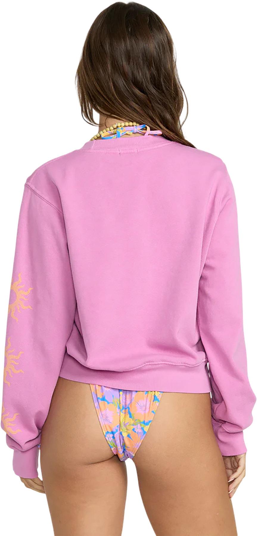 Product gallery image number 2 for product Chandail en molleton à col rond From Paradise - Femme