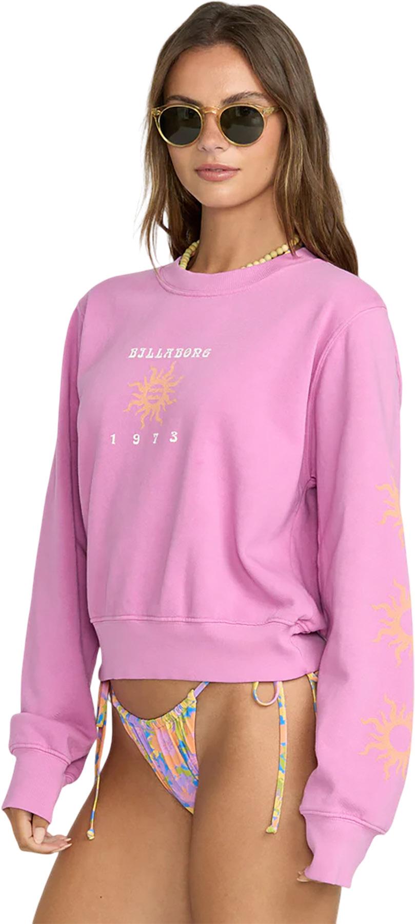 Product gallery image number 3 for product Chandail en molleton à col rond From Paradise - Femme