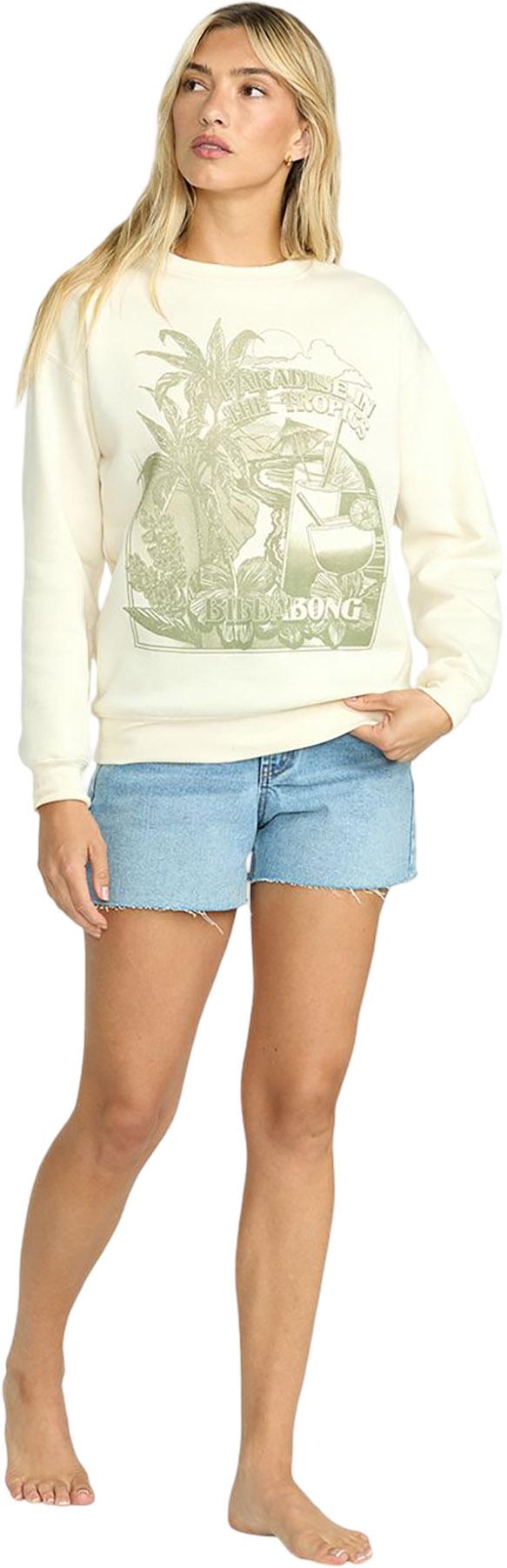 Product gallery image number 3 for product Paradise Awaits Crew Neck Sweatshirt - Women's
