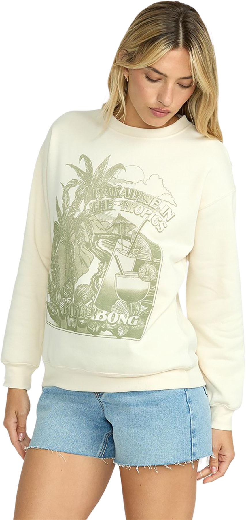 Product gallery image number 4 for product Paradise Awaits Crew Neck Sweatshirt - Women's