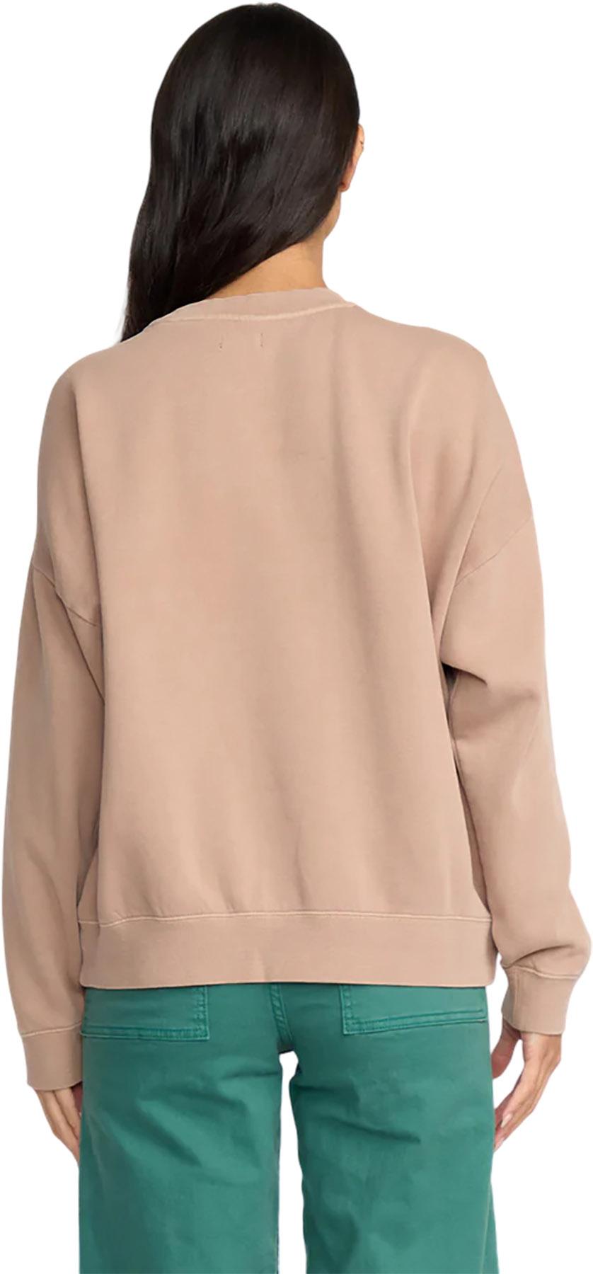 Product gallery image number 2 for product Chandail en molleton à col rond Echo - Femme