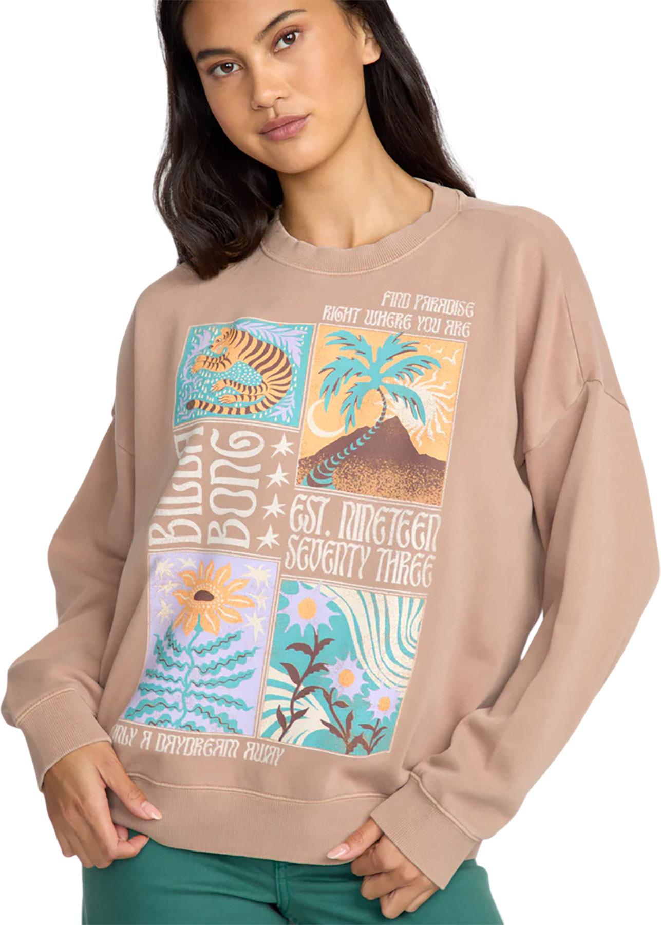 Product image for Chandail en molleton à col rond Echo - Femme