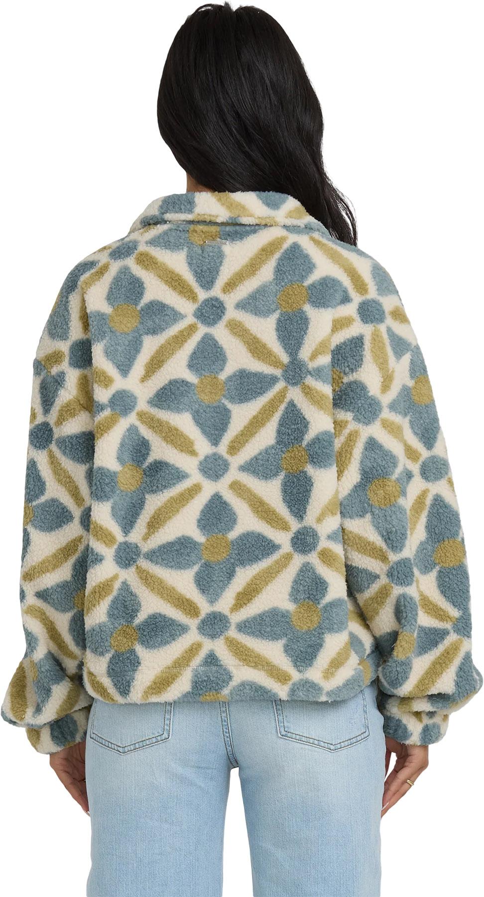 Product gallery image number 2 for product All The Time Sherpa Half Zip Sweatshirt - Women's