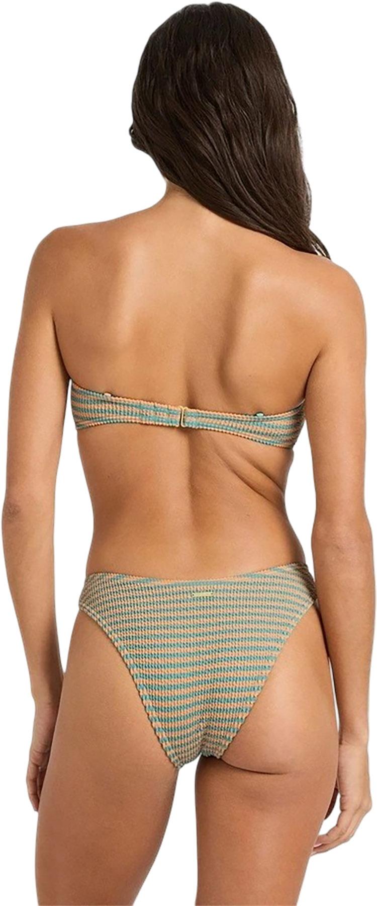 Product gallery image number 2 for product Summer High Stripe Rio Bandeau Bikini Top - Women's