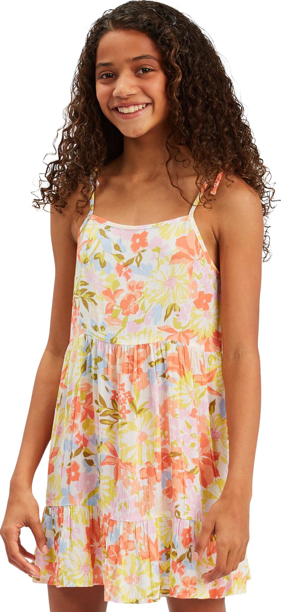Product gallery image number 1 for product Wild Dreamer Floral Mini Dress - Girls