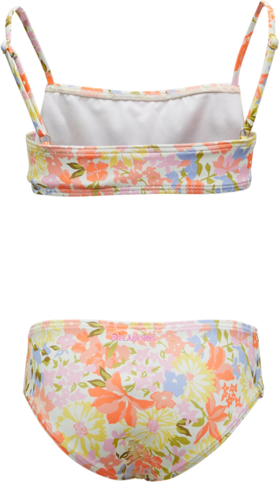 Product gallery image number 3 for product Windsong Strappy Tank Reversible Bikini Set - Girls