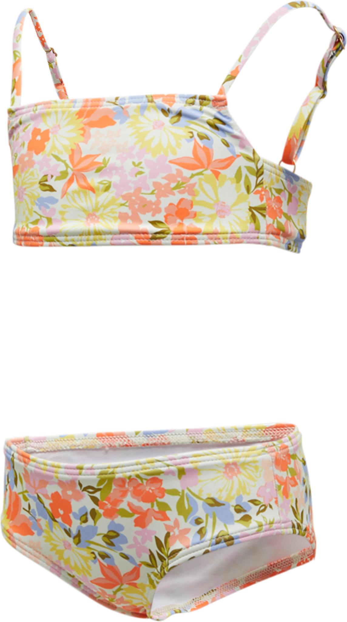 Product gallery image number 4 for product Windsong Strappy Tank Reversible Bikini Set - Girls