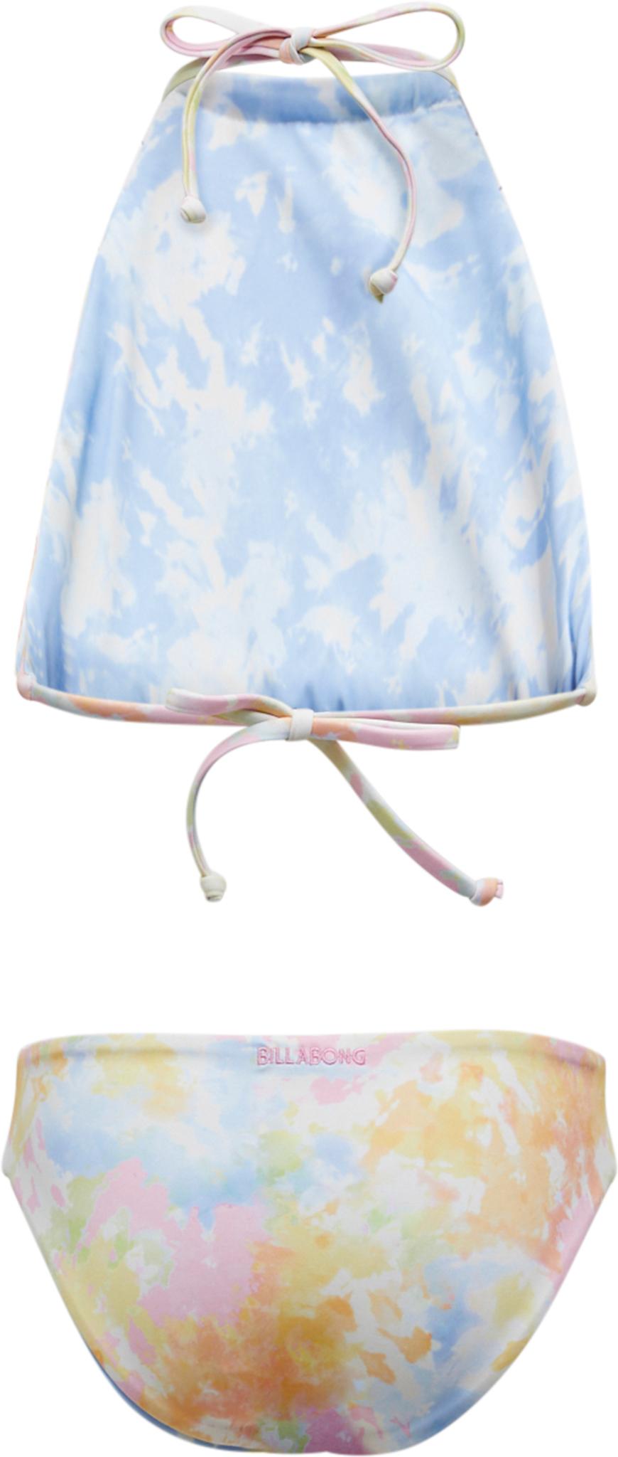 Product gallery image number 8 for product On A Rainbow Reversible High Neck Bikini Set - Girls