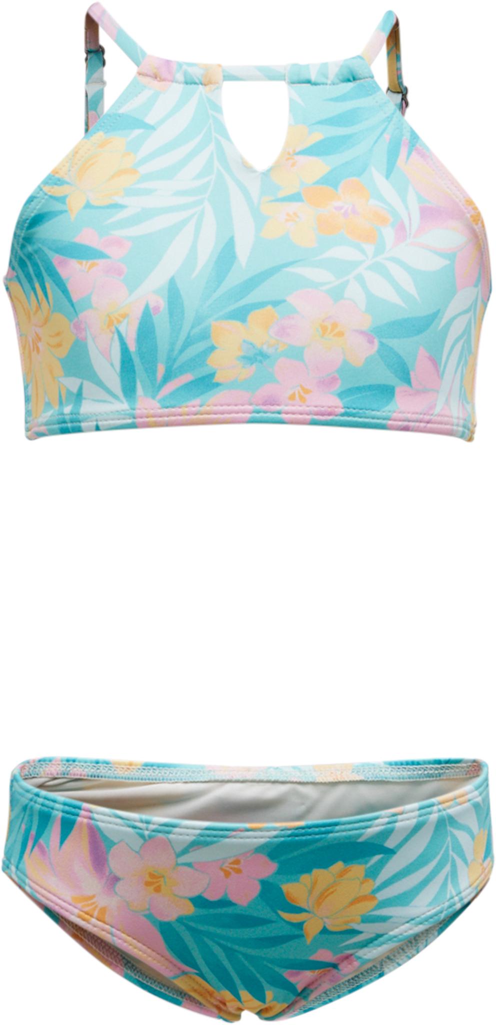 Product gallery image number 1 for product Mermaid Feels High Neck 2 Piece Bikini Set - Girls