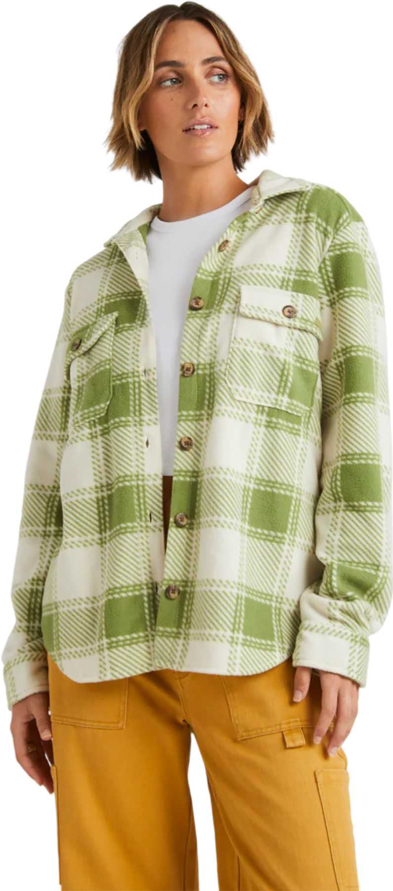 Image de produit pour Veste-chemise en molleton Forge - Femme