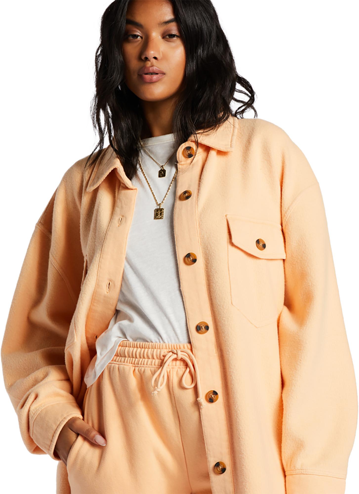 Numéro de l'image de la galerie de produits 3 pour le produit Anytime Shacket Oversized Button-Through Shacket - Women's