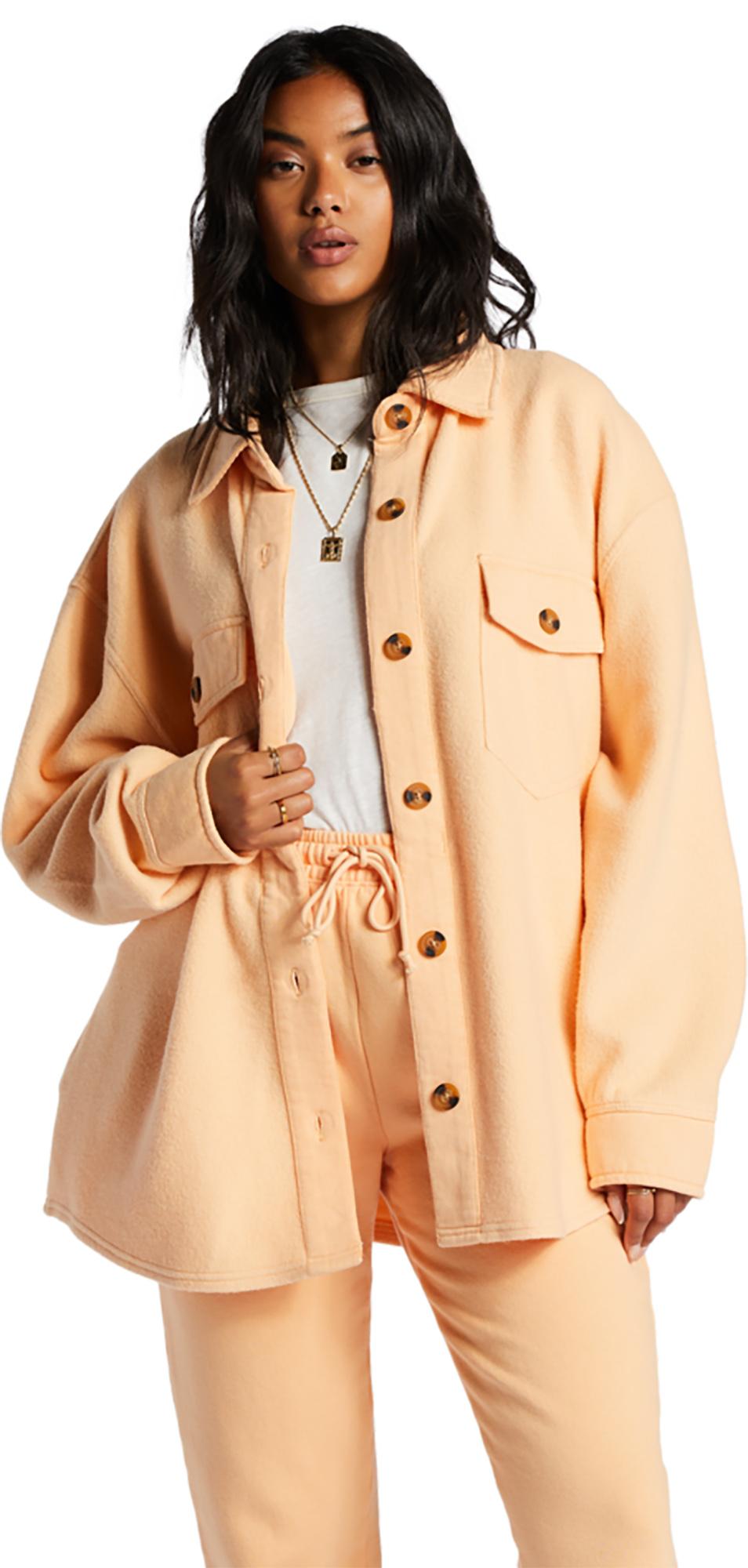 Numéro de l'image de la galerie de produits 2 pour le produit Anytime Shacket Oversized Button-Through Shacket - Women's