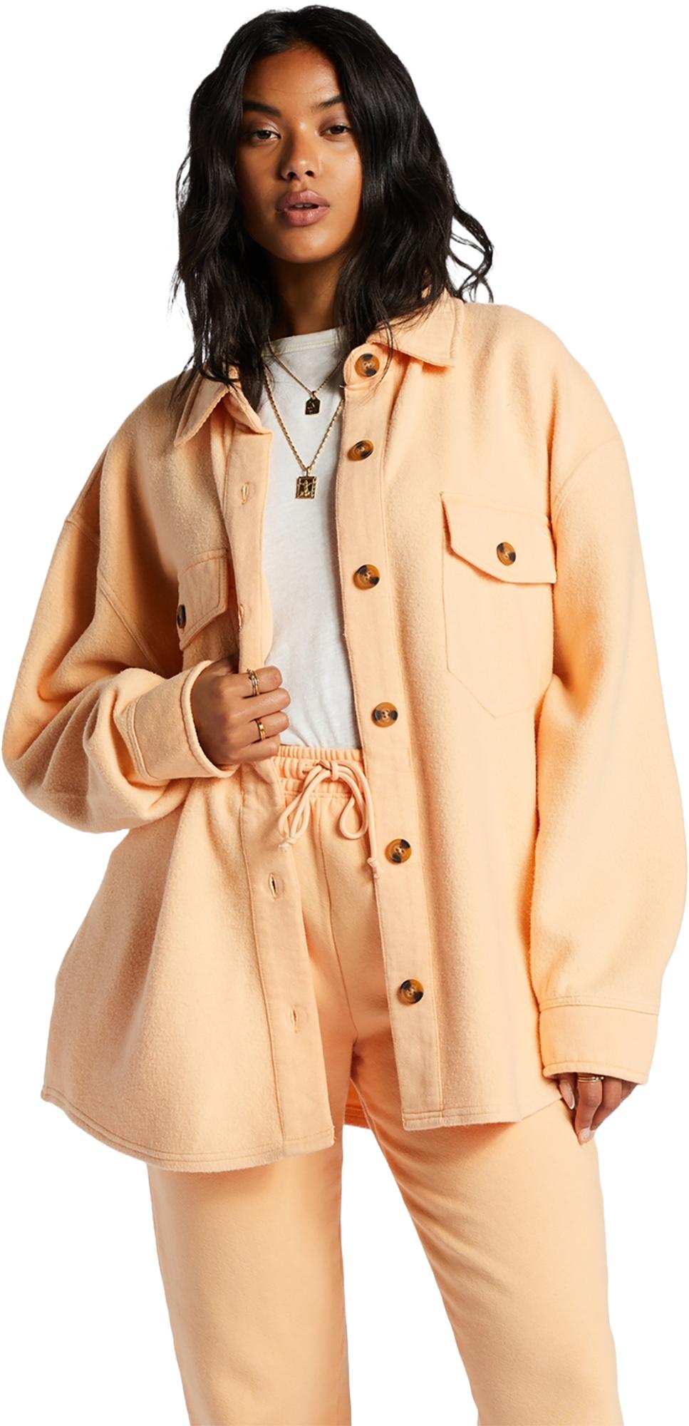 Numéro de l'image de la galerie de produits 1 pour le produit Anytime Shacket Oversized Button-Through Shacket - Women's