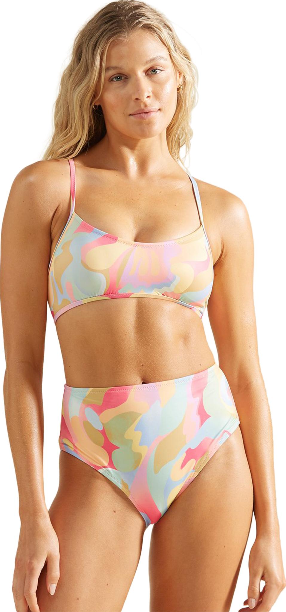 Product gallery image number 1 for product A/Div Lace-Up Trilet Bikini Top - Women's