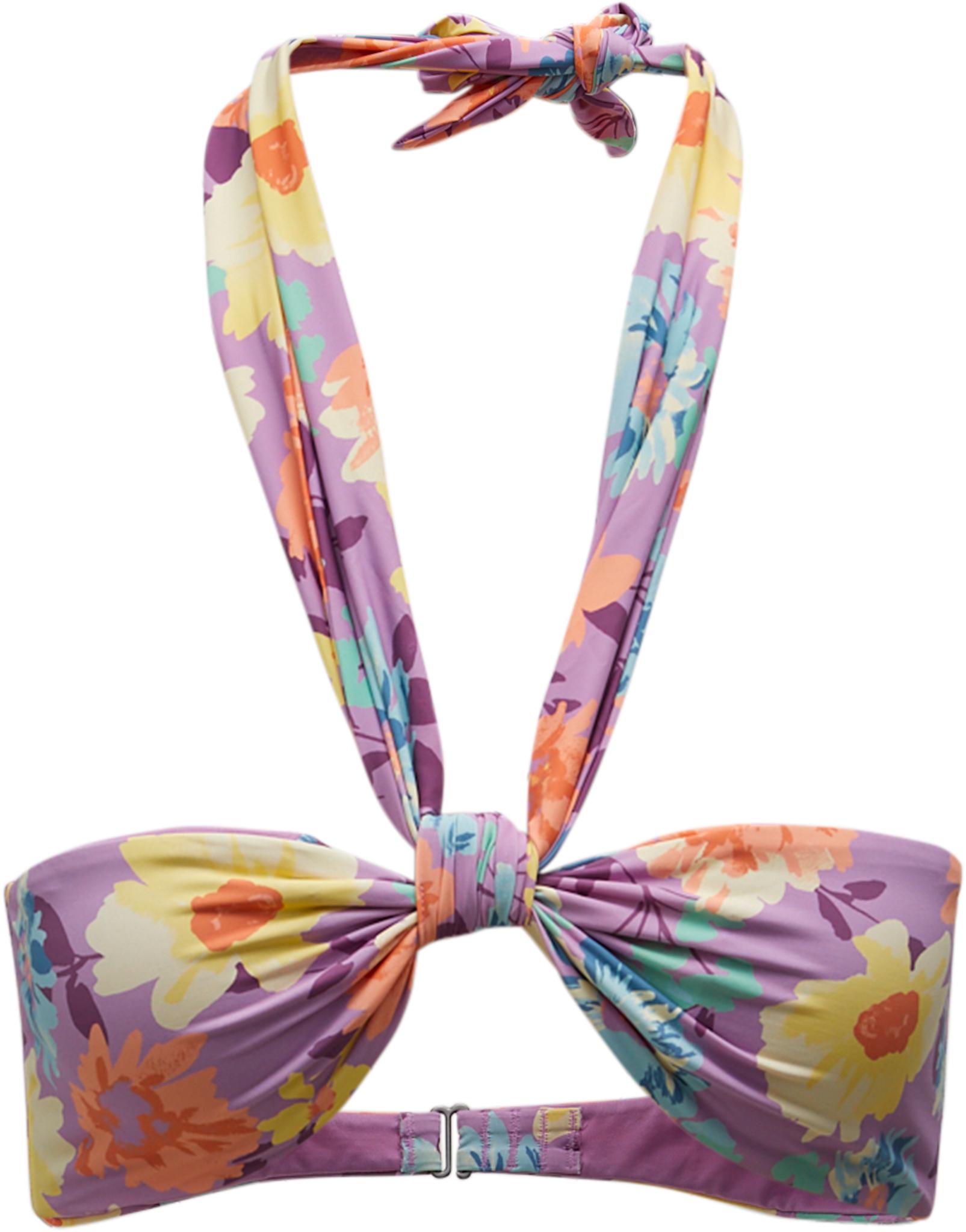 Numéro de l'image de la galerie de produits 1 pour le produit Haut de bikini cache-cœur à col licou Salty Blonde Halleys Garden - Femme