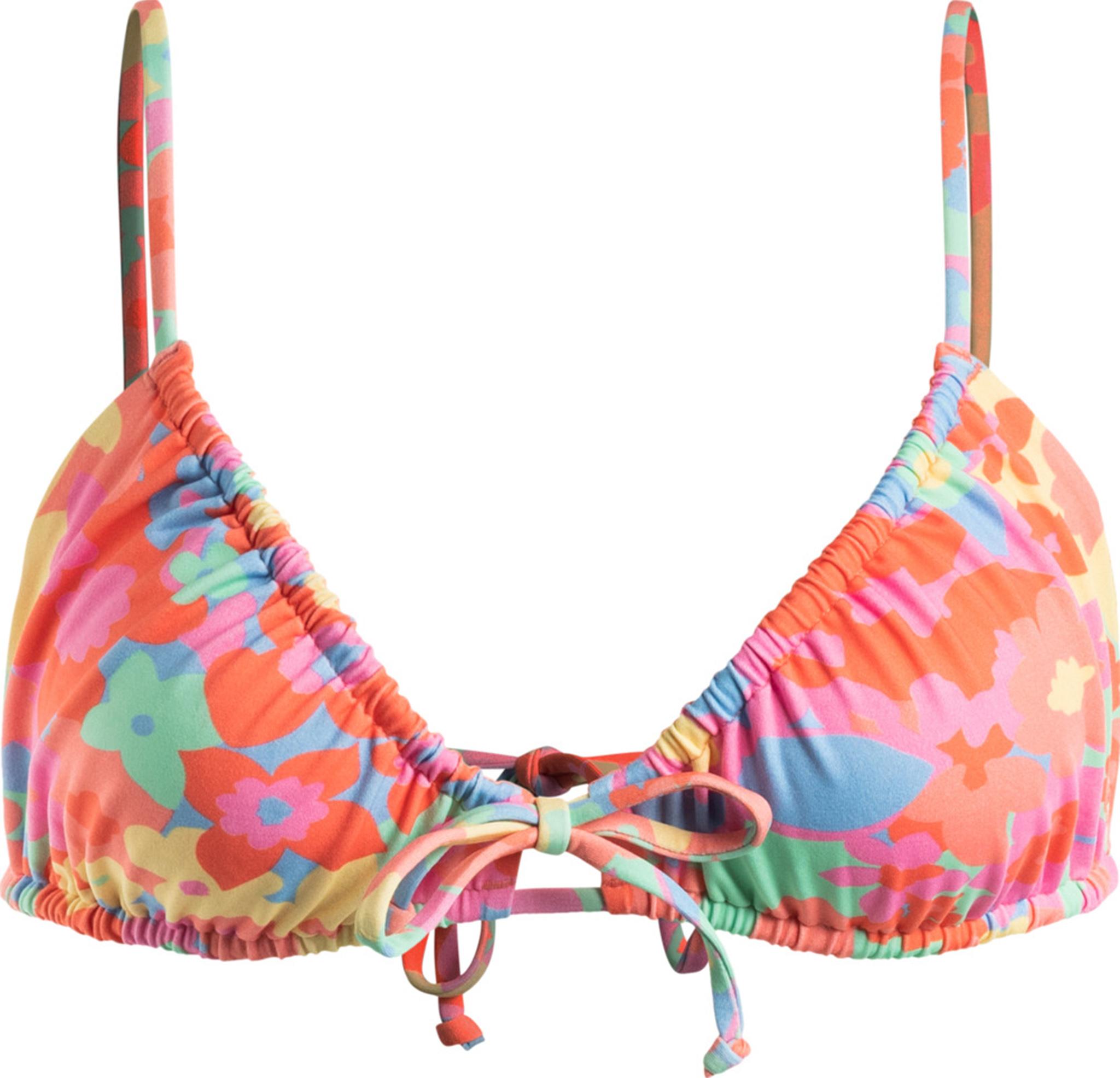 Image de produit pour Haut de bikini triangle Coast Is Clear Ruched - Femme