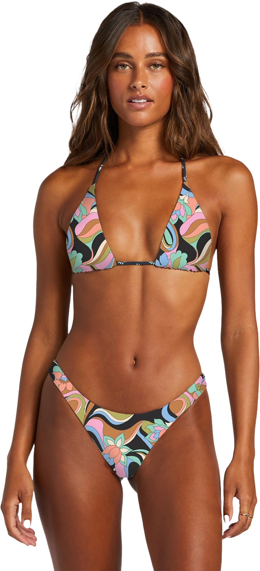 Image de produit pour Haut de bikini triangle réversible Don't Trip - Femme
