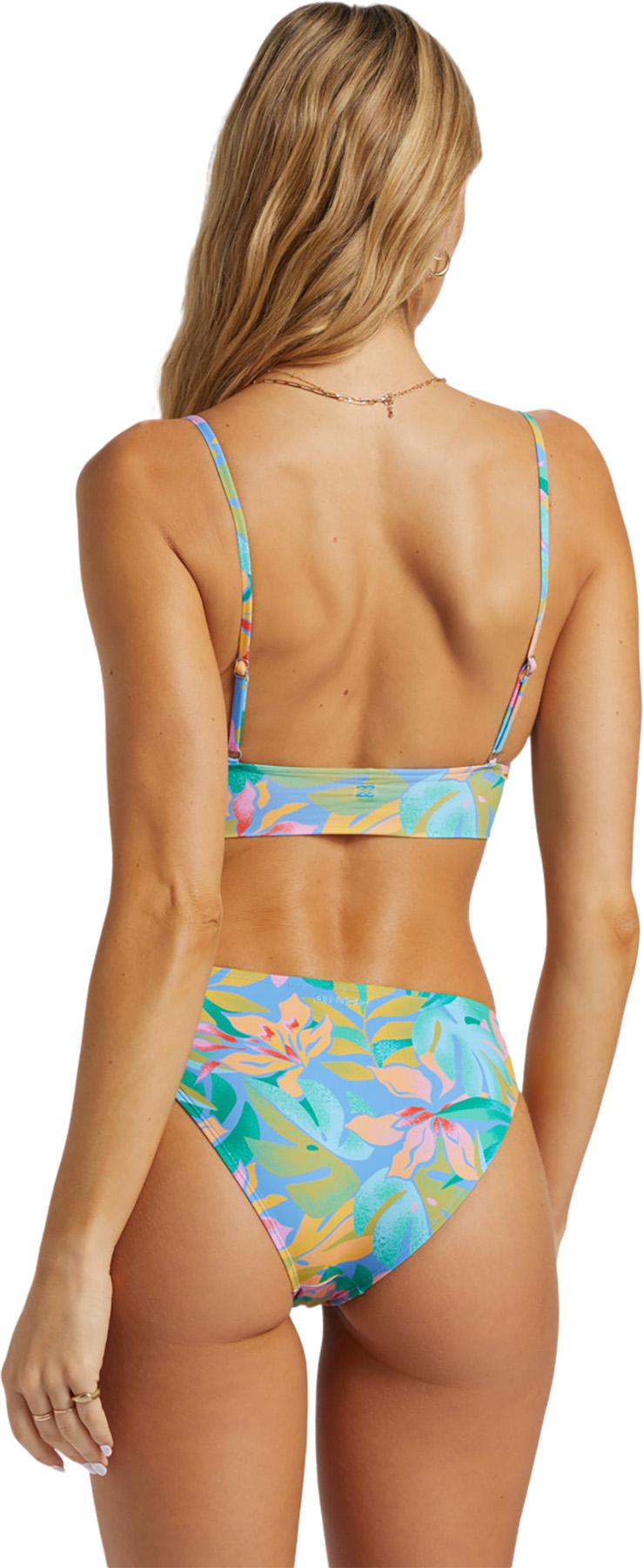 Numéro de l'image de la galerie de produits 2 pour le produit Haut de bikini camisole à col en V Tropic Daze - Femme