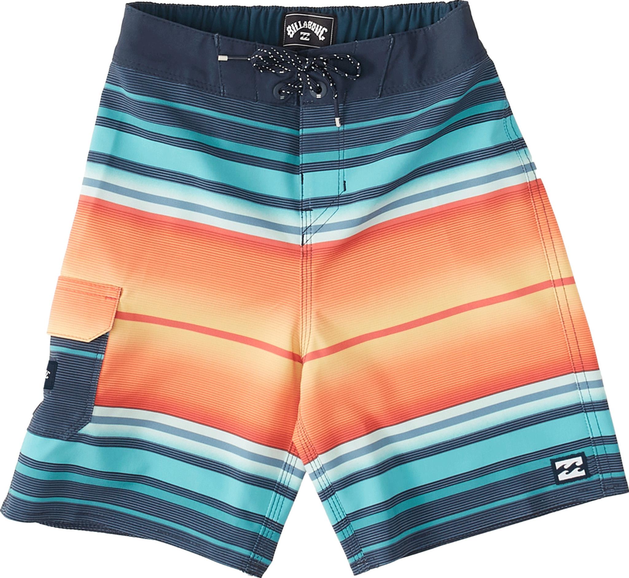 Product gallery image number 1 for product All Day Stripe Pro Performance 13 In Boardshorts - Boys