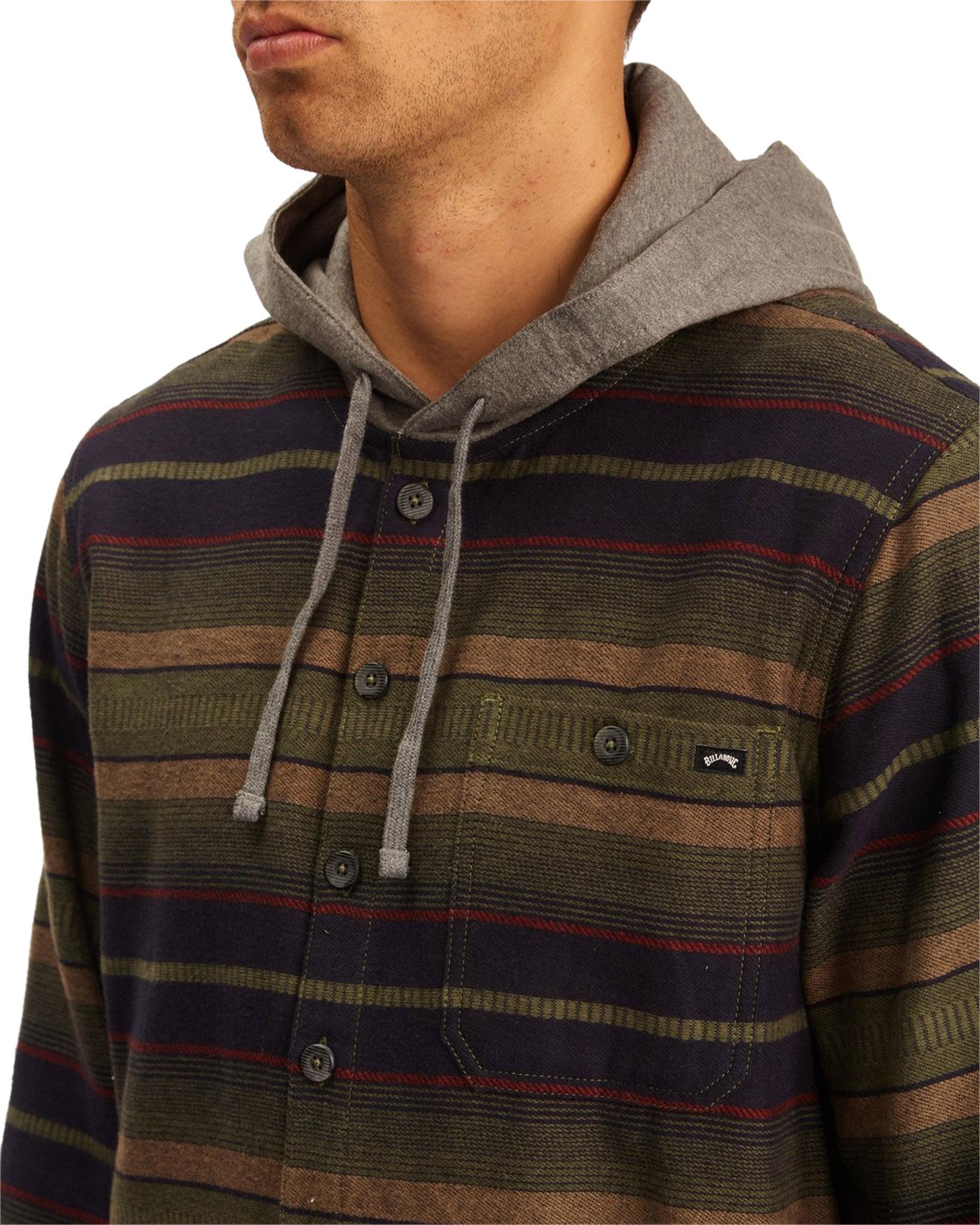 Product gallery image number 3 for product Baja Hooded Flannel Shirt - Men's