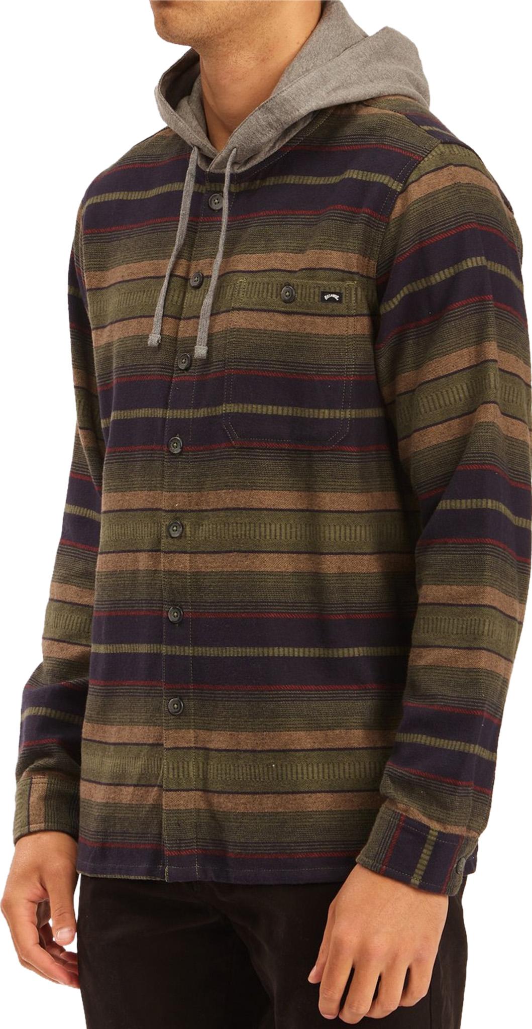 Product gallery image number 4 for product Baja Hooded Flannel Shirt - Men's