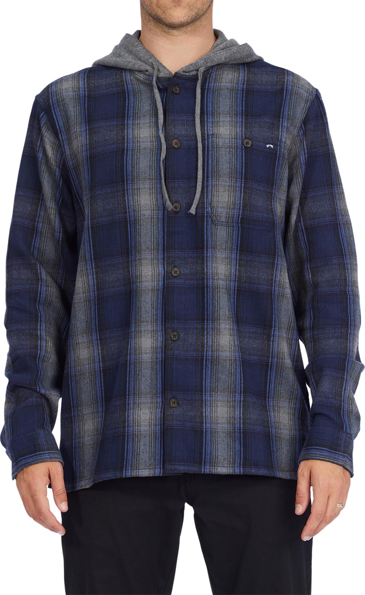 Billabong Baja Hooded Flannel Shirt Men's The Last Hunt