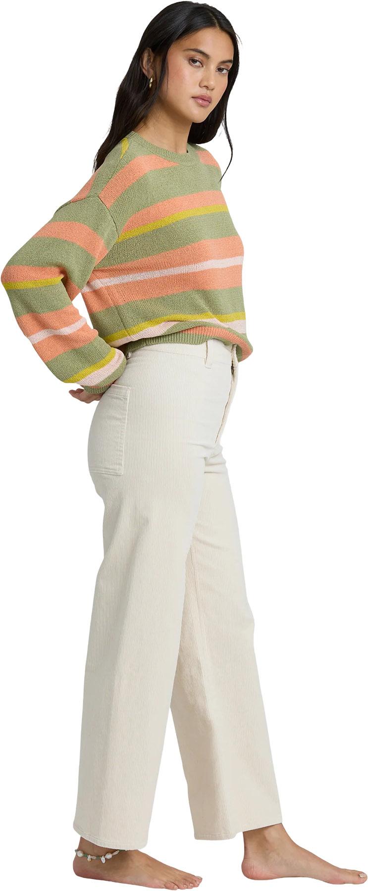 Numéro de l'image de la galerie de produits 5 pour le produit Pantalon en sergé taille haute Free Fall - Femme