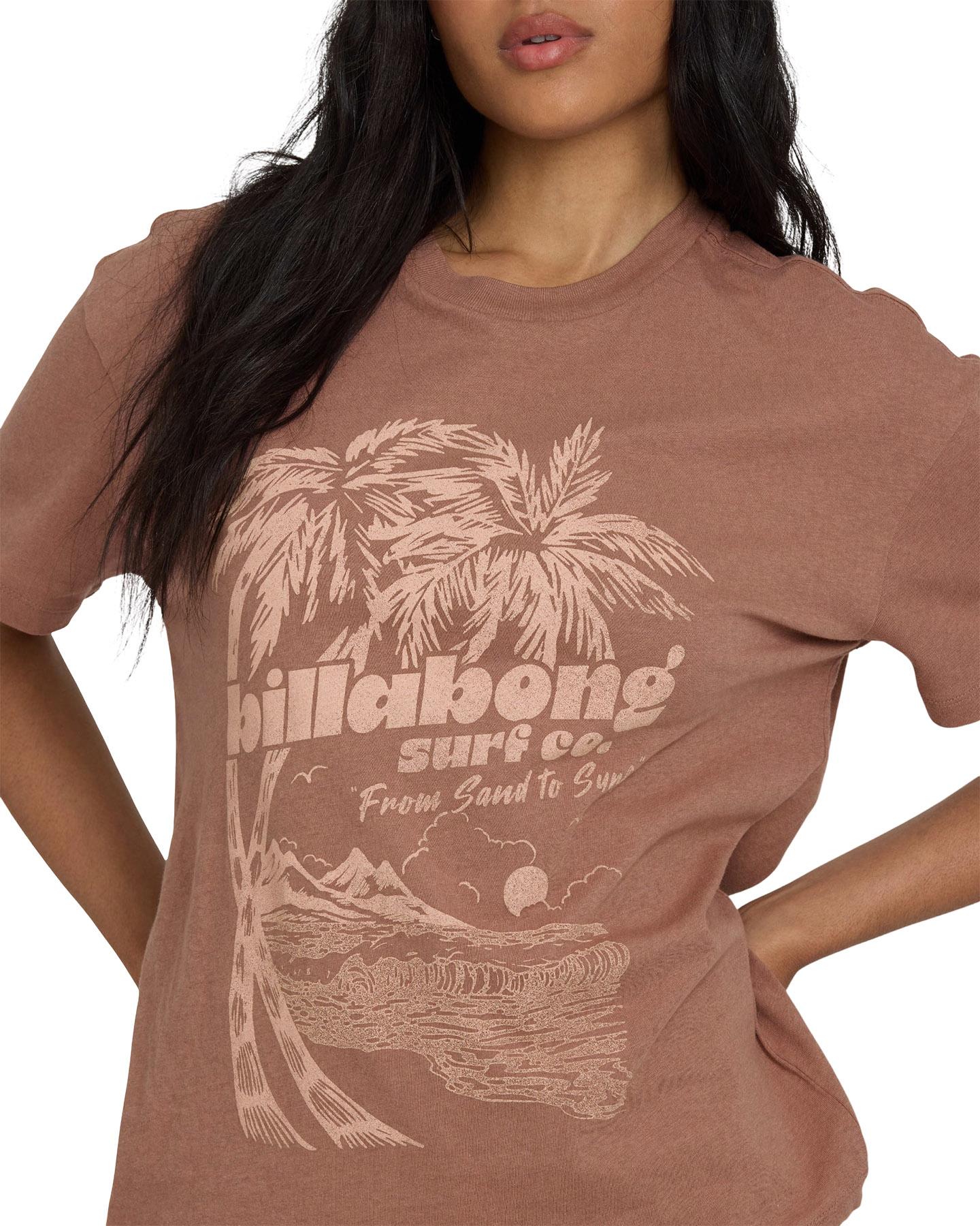 Product gallery image number 3 for product Sand To Surf Short Sleeve Knit Graphic T-Shirt - Women's