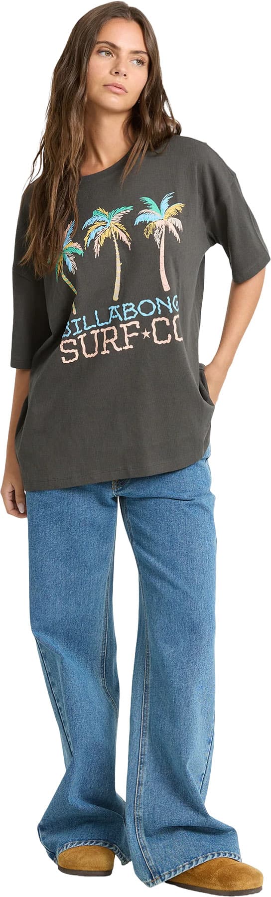 Product gallery image number 4 for product Found in Paradise Short Sleeve Knit T-Shirt - Women's