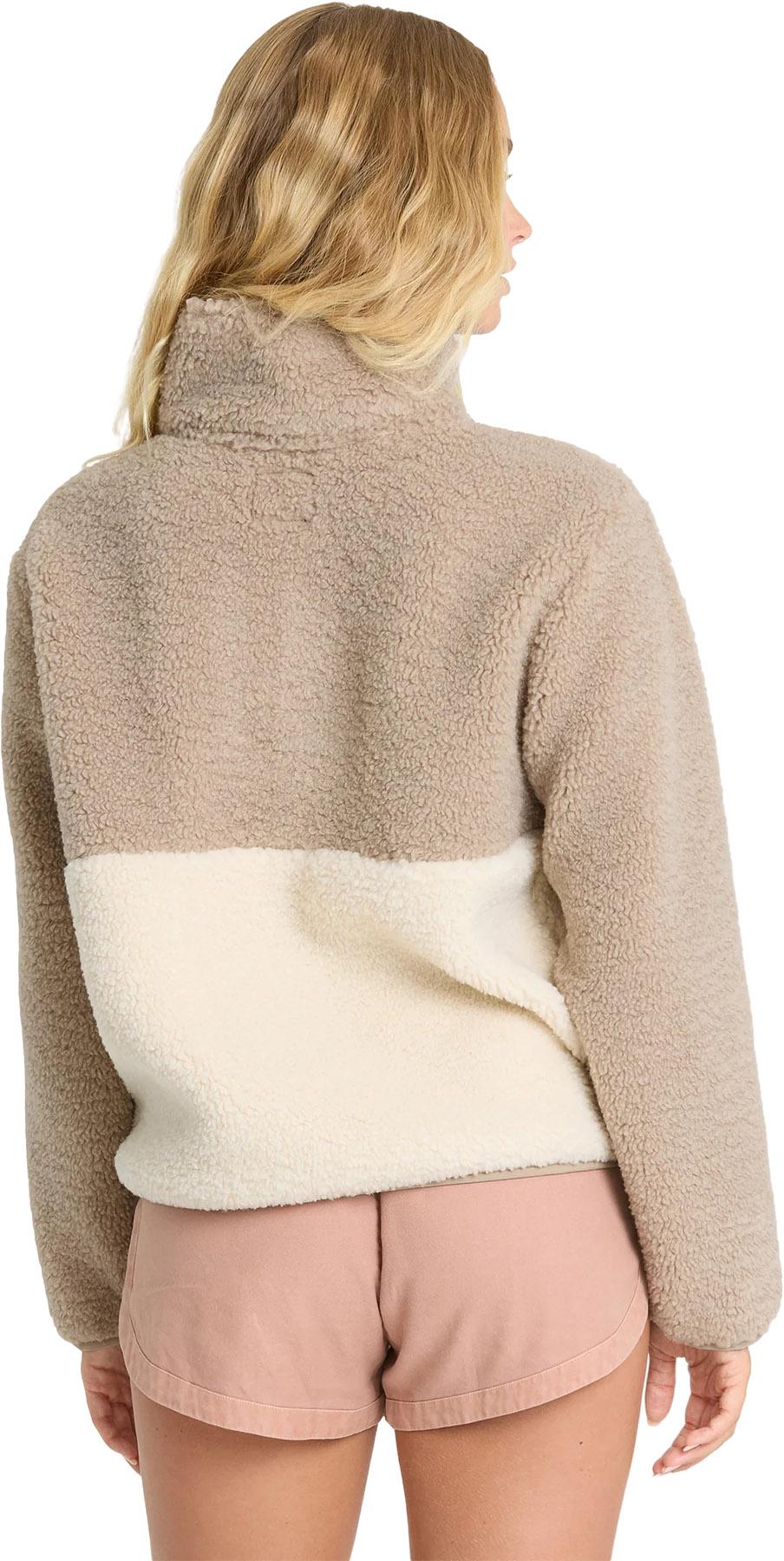 Numéro de l'image de la galerie de produits 2 pour le produit Chandail en molleton à col cheminée avec demi-glissière Horizon - Femme