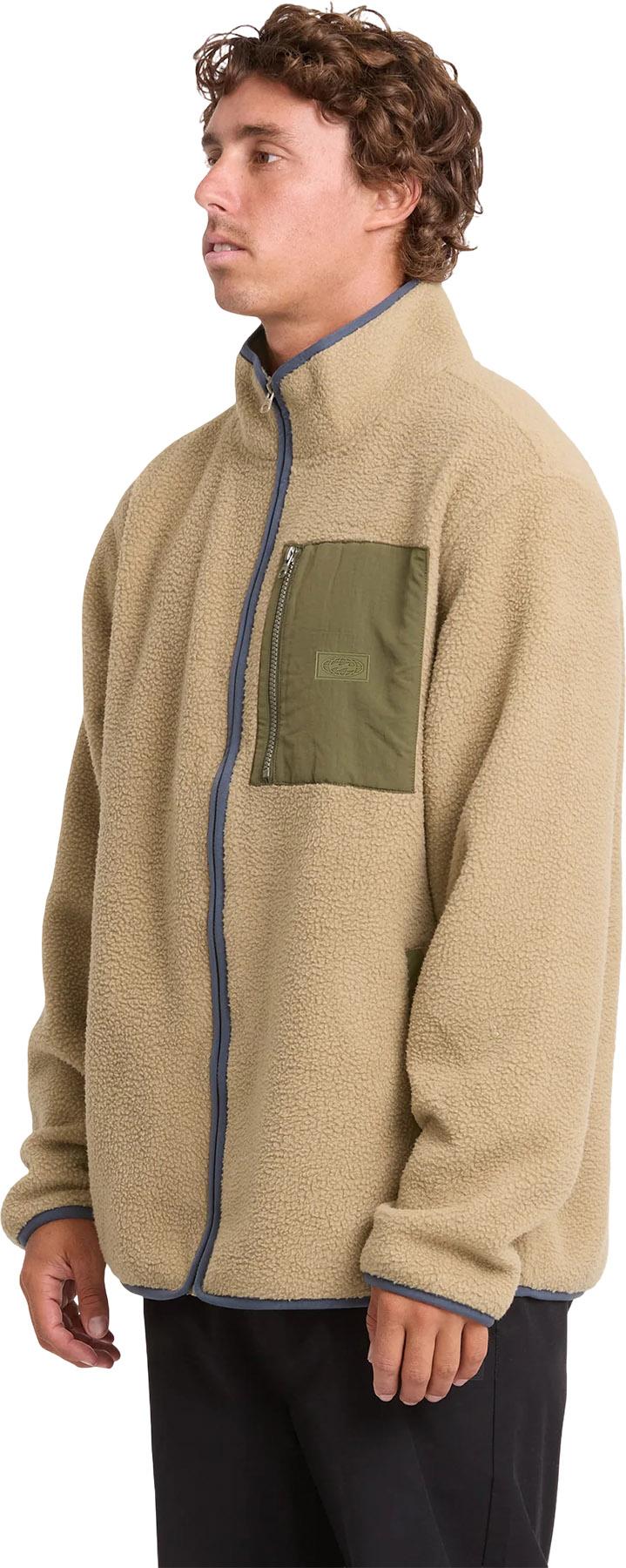 Numéro de l'image de la galerie de produits 4 pour le produit Chandail en molleton à col montant et fermeture à glissière Alpine - Homme
