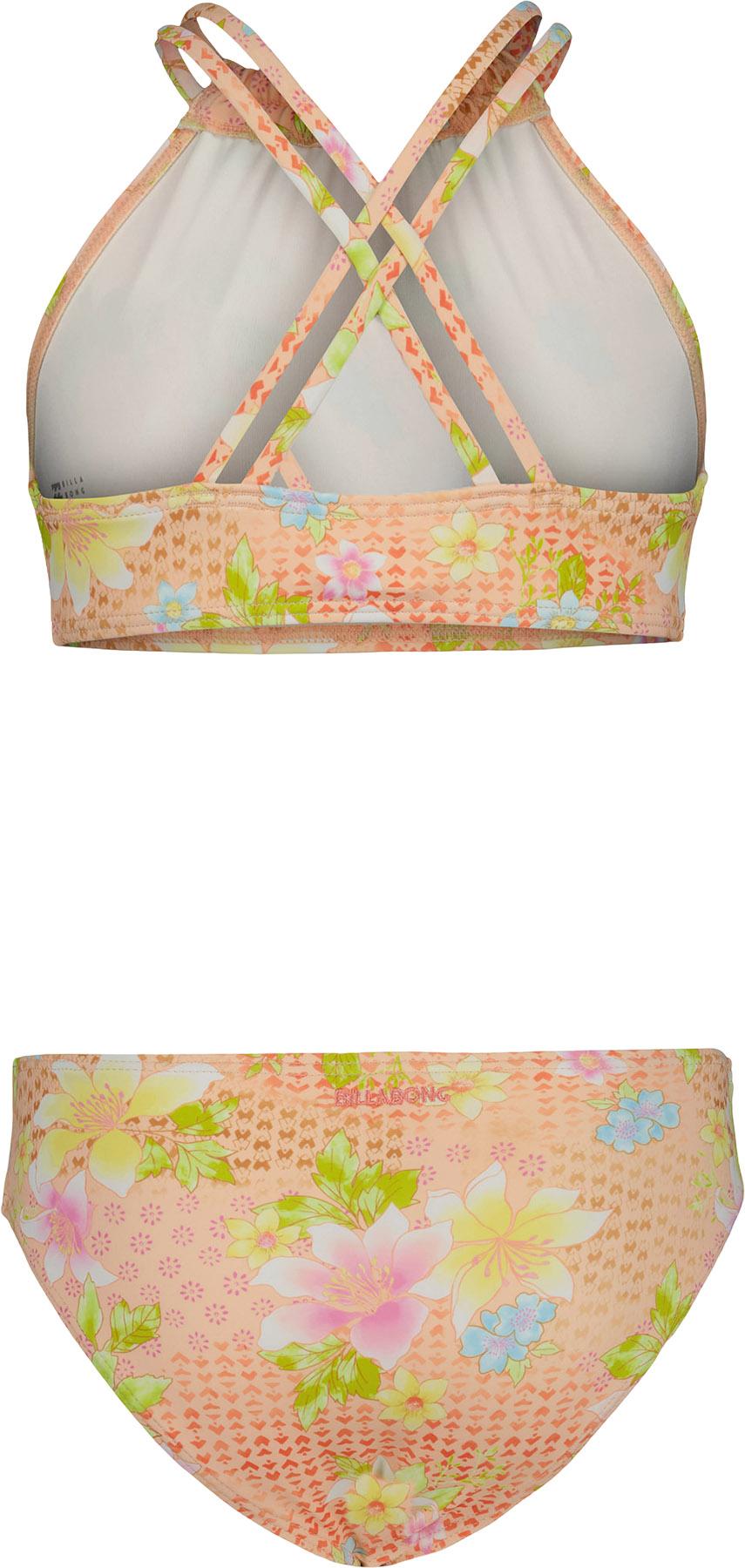 Product gallery image number 2 for product Crazy For Coral Bikini Set - Girls